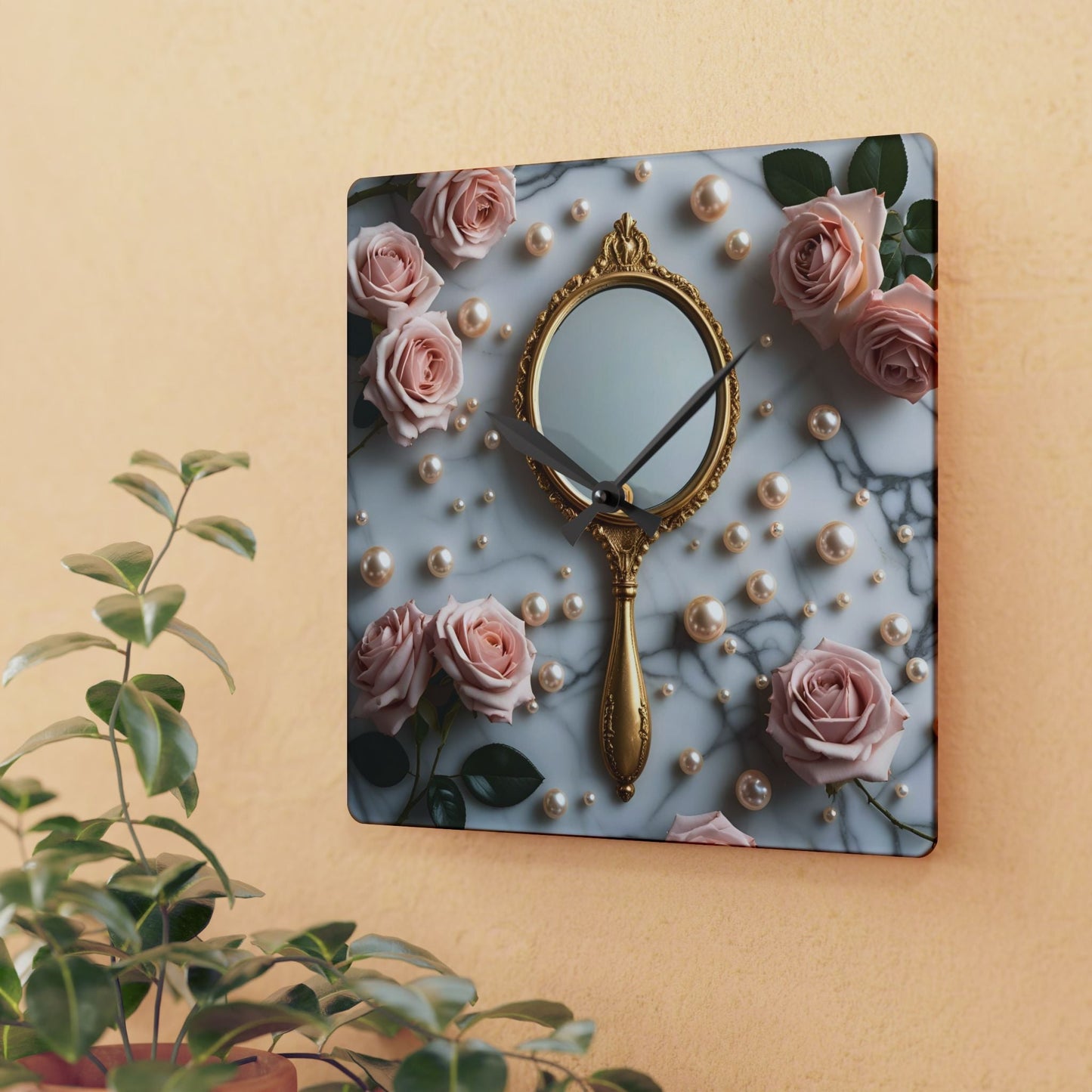 Reflections of Grace Acrylic Wall Clock Allthingsladyobee