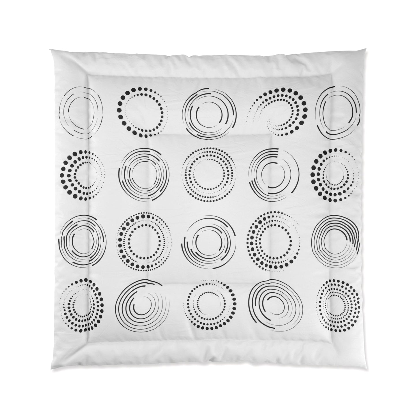 Serene Circles Comforter Allthingsladyobee