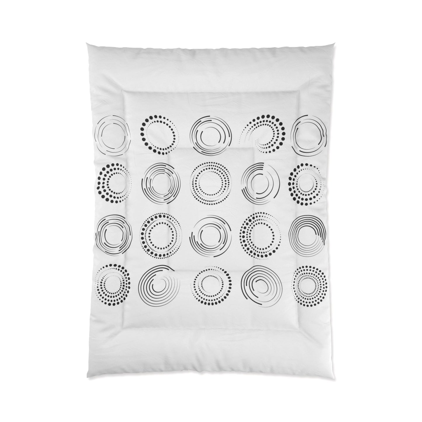 Serene Circles Comforter Allthingsladyobee