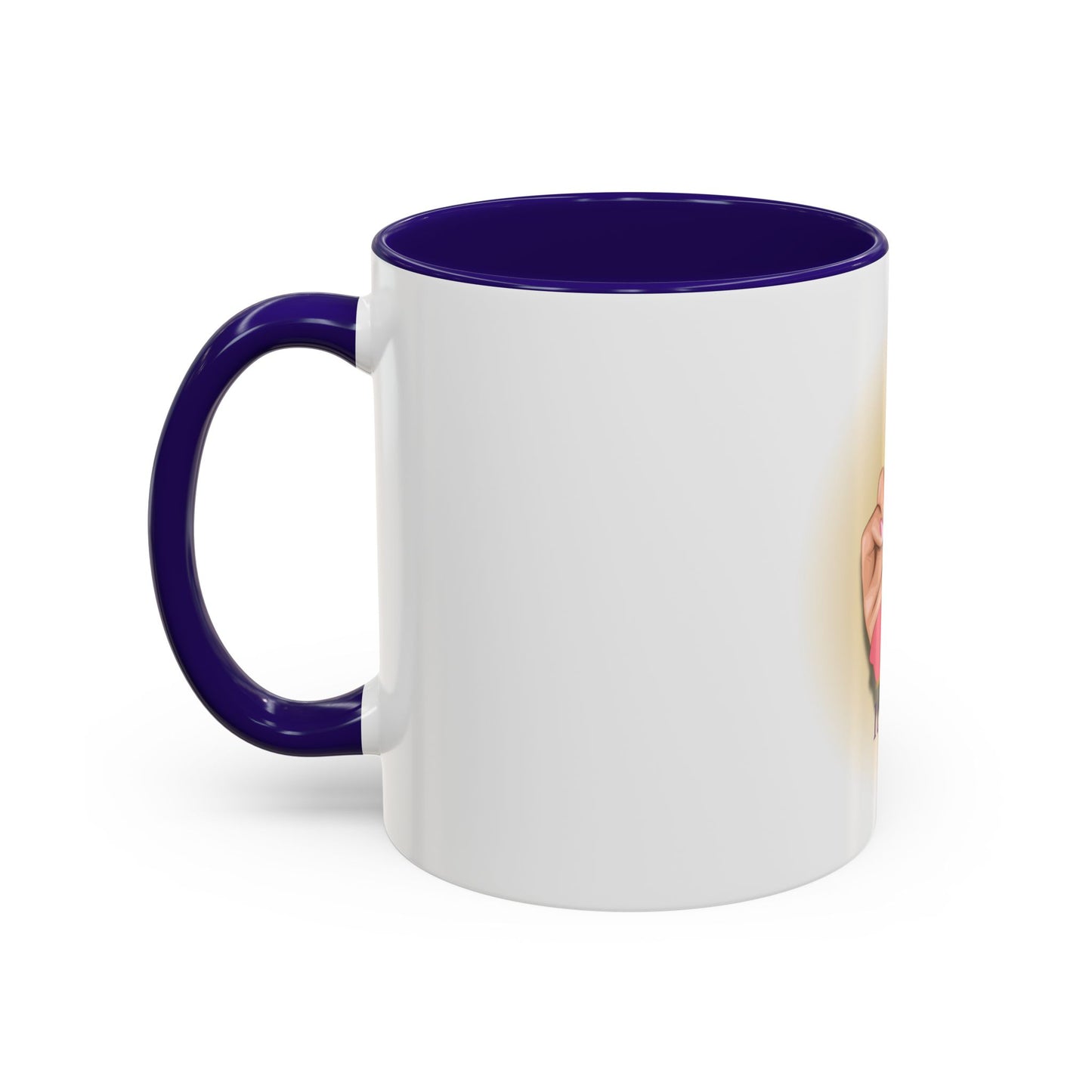 Sparkle Gesture Mug, Coffee Cup, Gift for Her, Inspirational Mug, Home Decor, Funny Mug
