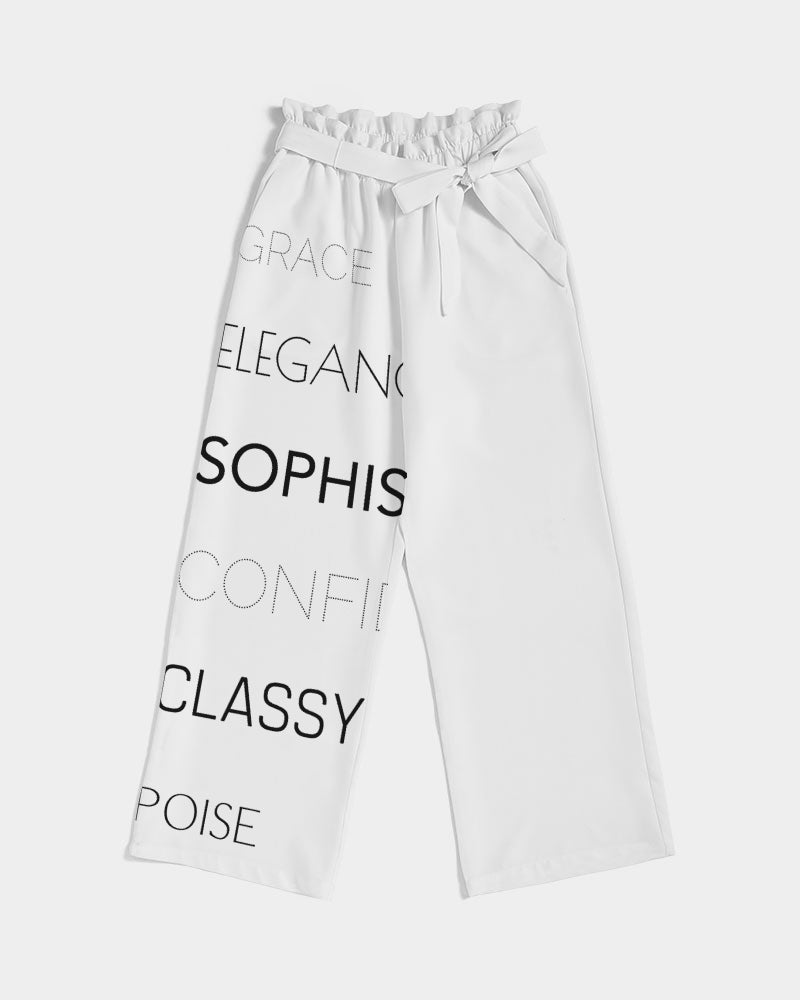 Essence of a Lady All-Over Print High-Rise Wide Leg Pants Allthingsladyobee