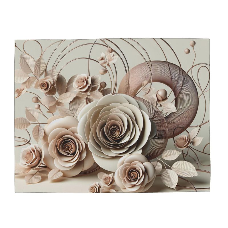 Cream Rose Scarf Allthingsladyobee