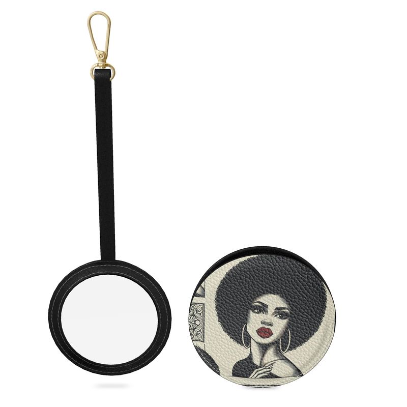 Urban Elegance Leather Vanity Mirror Allthingsladyobee