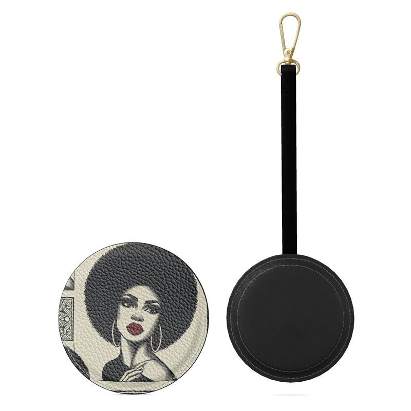 Urban Elegance Leather Vanity Mirror Allthingsladyobee