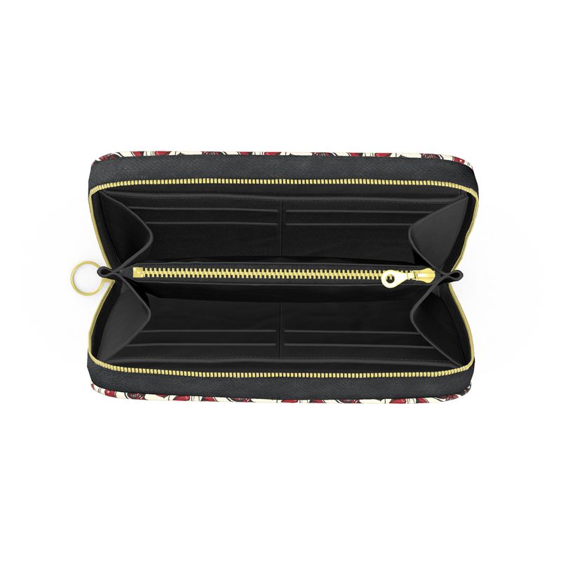 Urban Elegance Leather Zip Wallet Allthingsladyobee