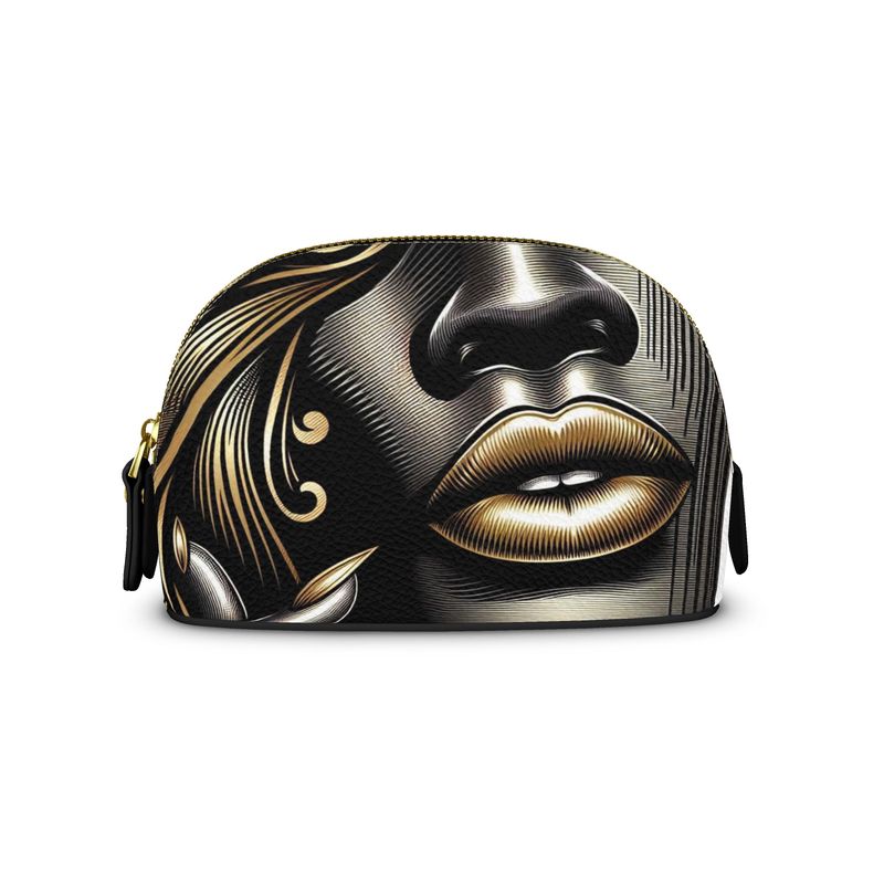Gold Glam Makeup Bag Allthingsladyobee