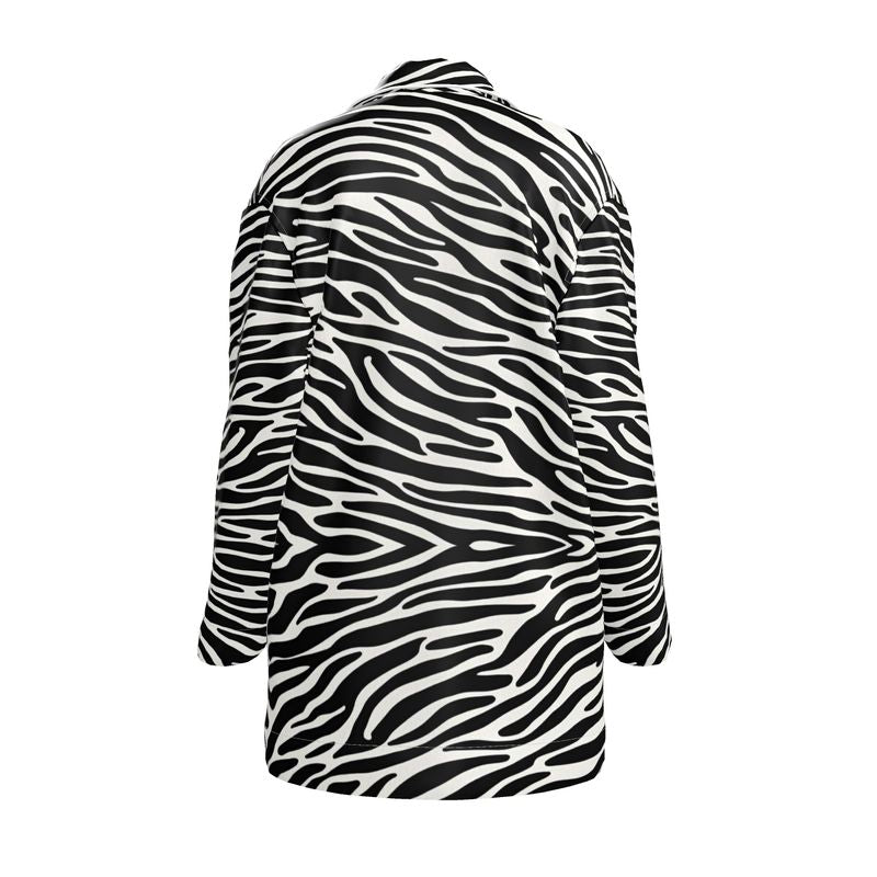 Wild Elegance Women's Luxury Pajama Shirt Allthingsladyobee
