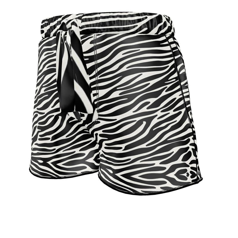 Wild Elegance Women's Luxury Pajama Shorts Allthingsladyobee