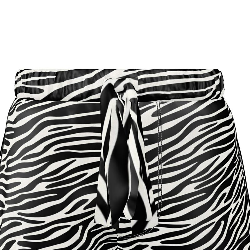 Wild Elegance Women's Luxury Pajama Shorts Allthingsladyobee