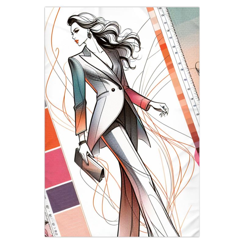 Chic Strides Flat Sheet