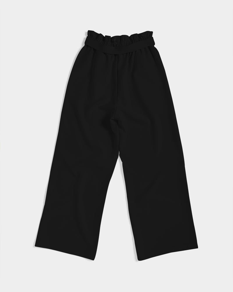 Women's All-Over Print High-Rise Wide Leg Pants Allthingsladyobee