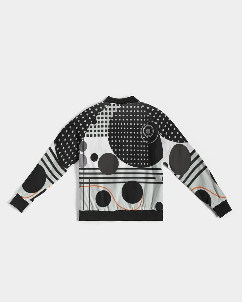 Chic Commander Women's All-Over Print Bomber Jacket Allthingsladyobee