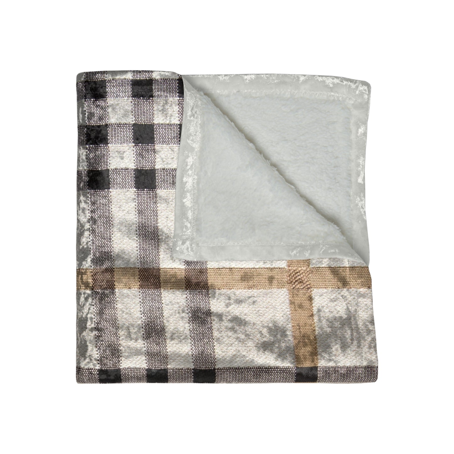 Crushed Velvet Blanket - Heritage Luxe