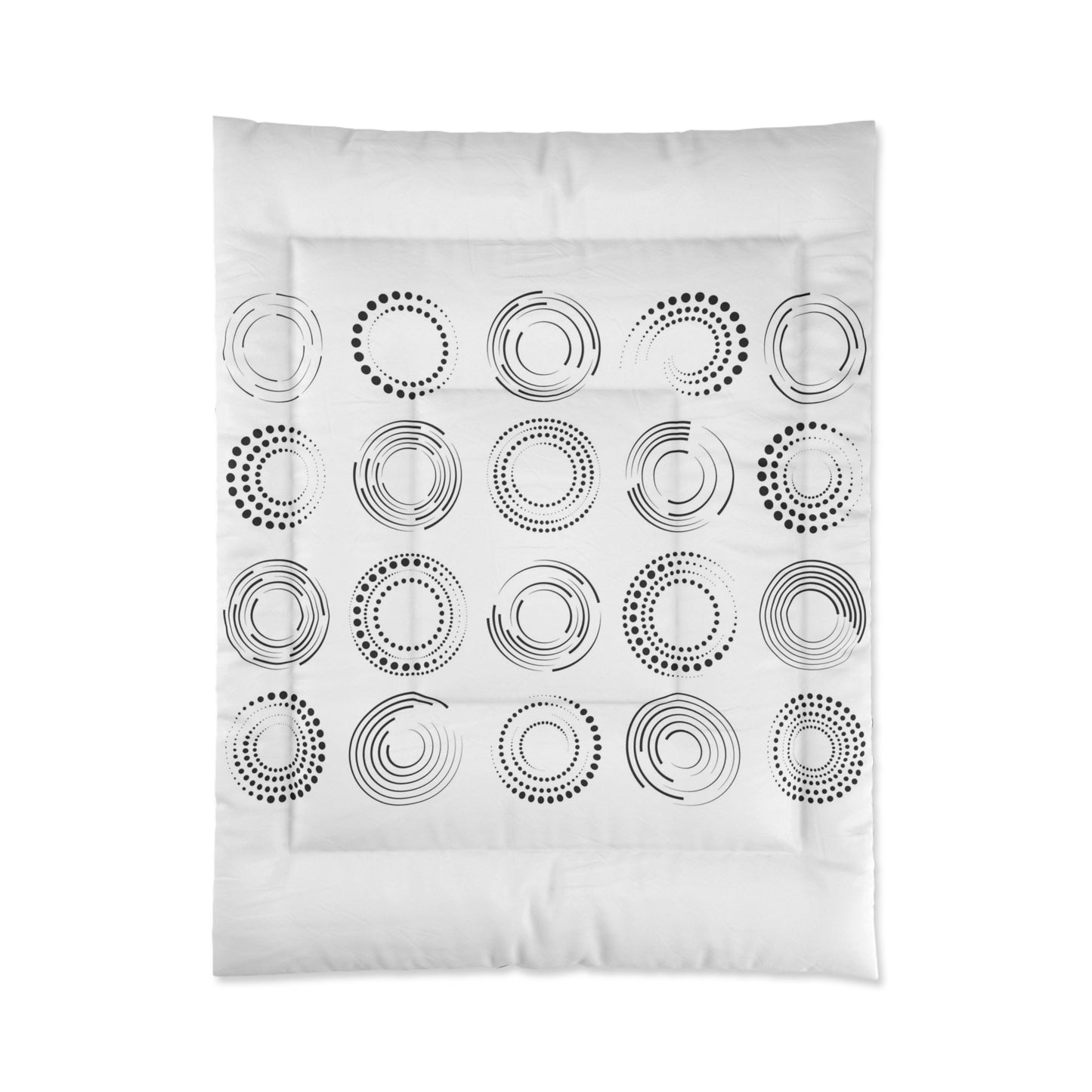 Serene Circles Comforter Allthingsladyobee