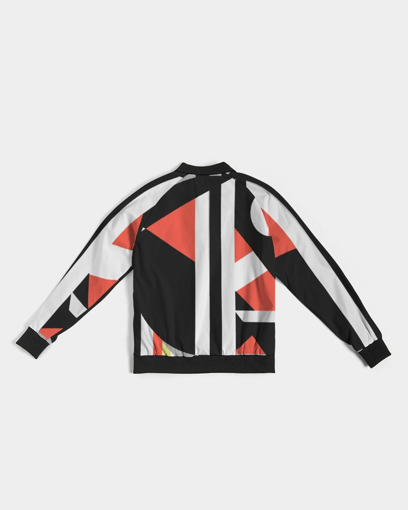 Bold Blossom Women's All-Over Print Bomber Jacket Allthingsladyobee