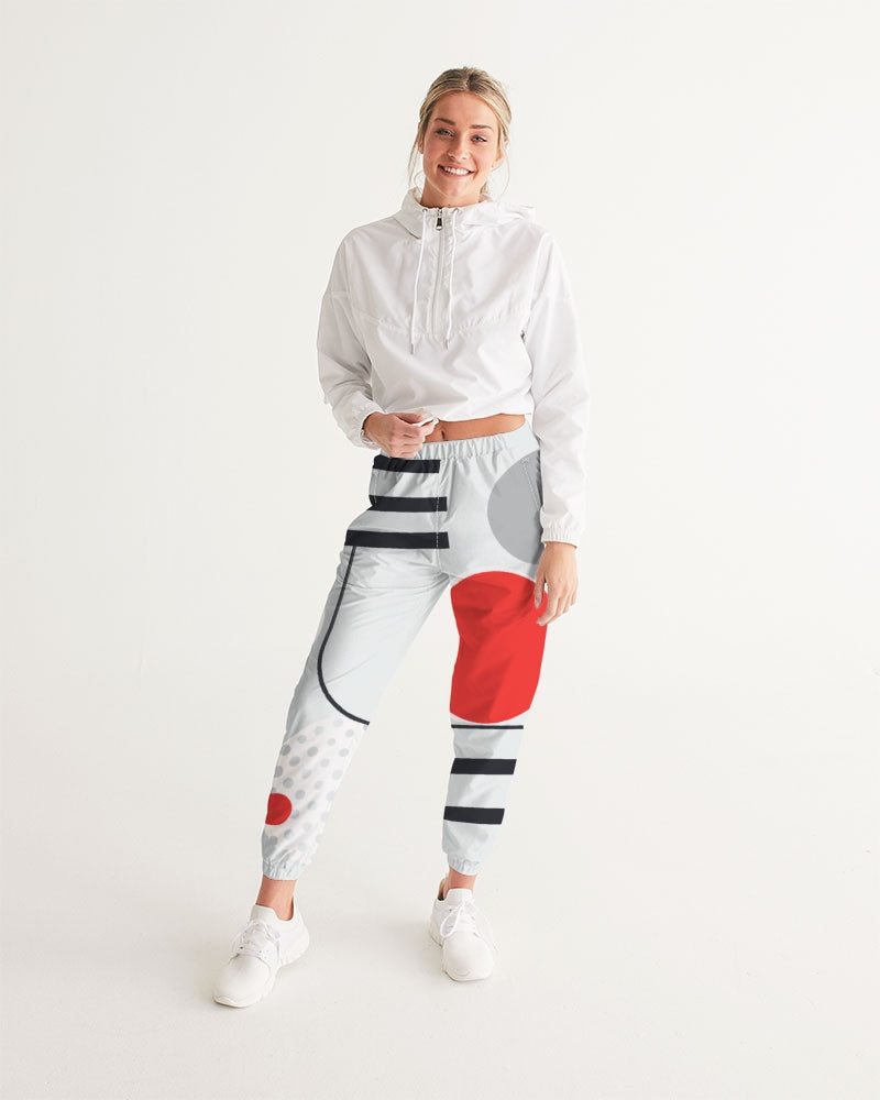 Electric Elegance Women's All-Over Print Track Pants Allthingsladyobee