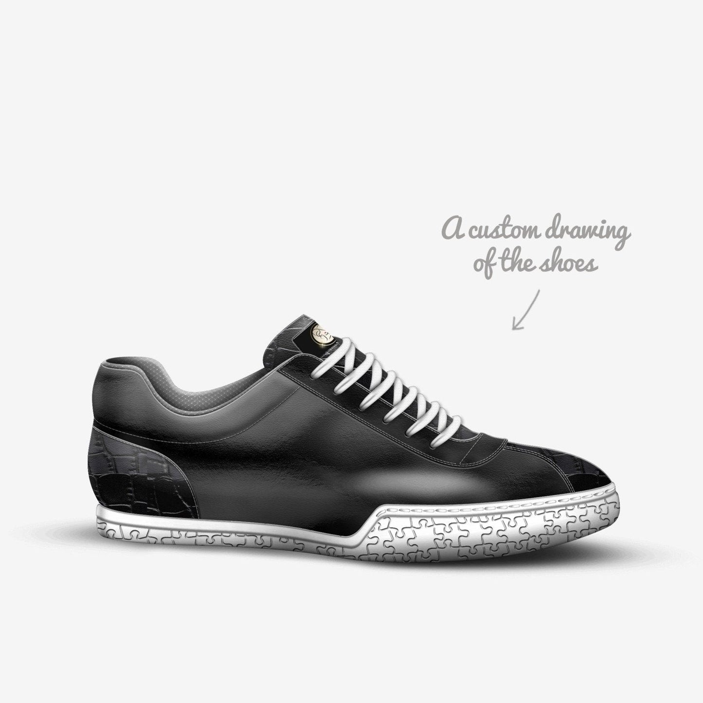 Midnight Glaze – Low Top Sneaker Allthingsladyobee