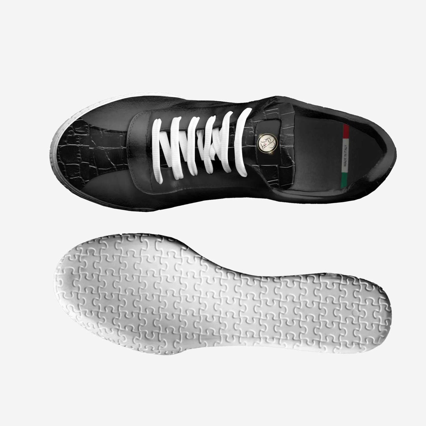 Midnight Glaze – Low Top Sneaker