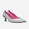 Frosted Intent Kitten Heel Pumps