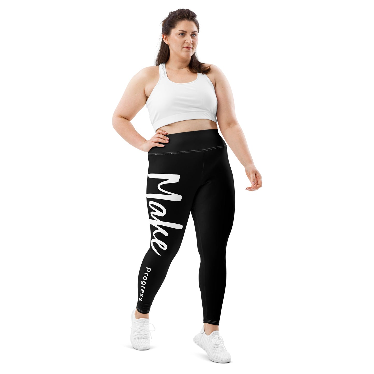 Make Progress Plus Size Leggings Allthingsladyobee