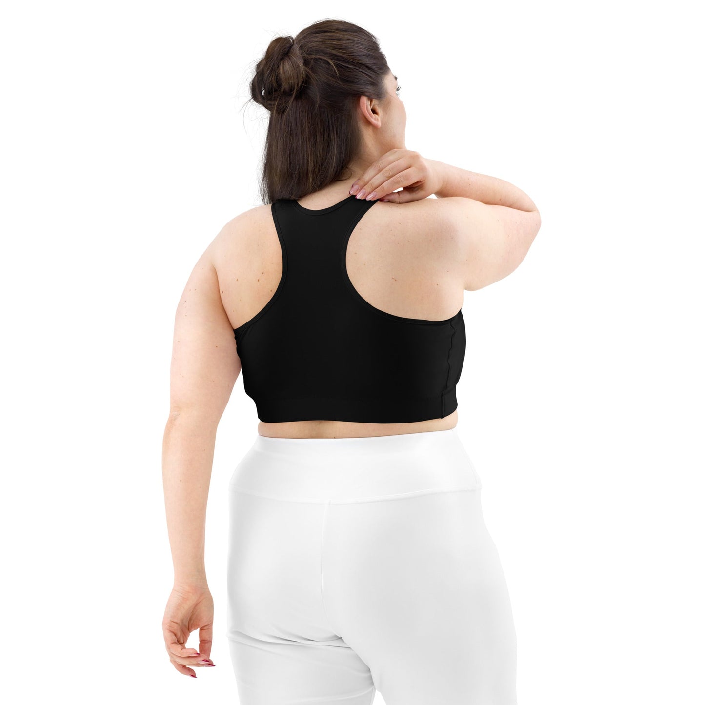 Simple Lucy Sports bra - Black Allthingsladyobee