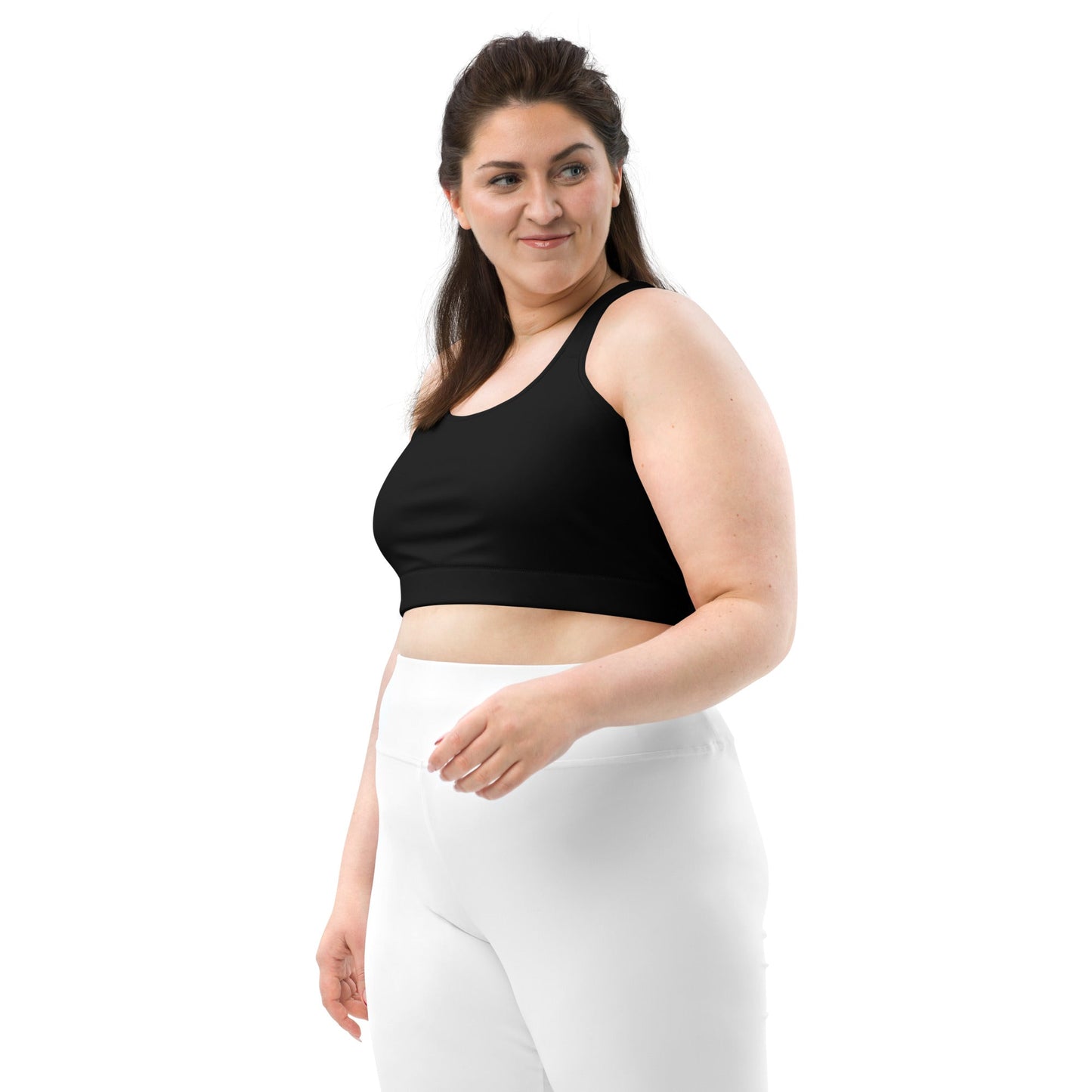 Simple Lucy Sports bra - Black Allthingsladyobee