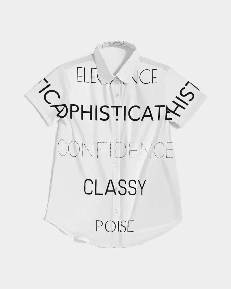 Essence of a Lady Top - White and Black