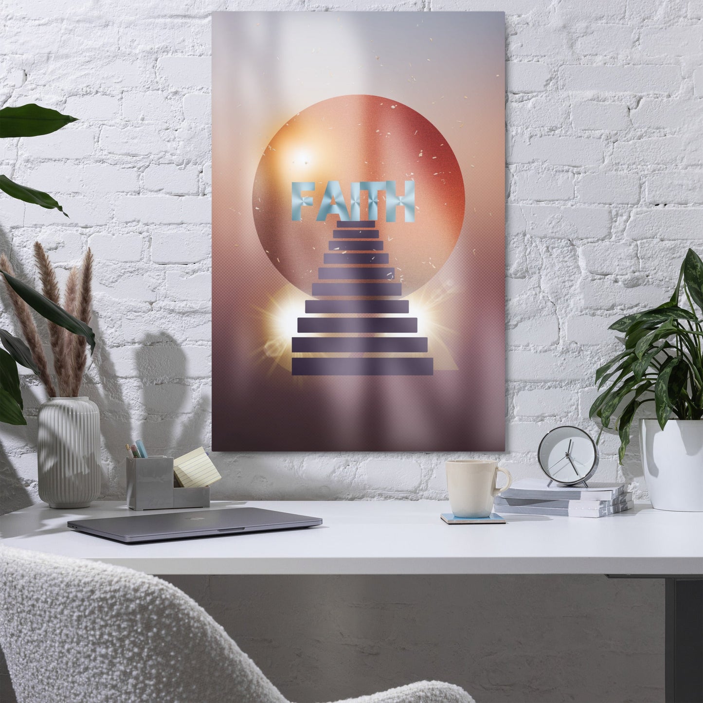 Faith metal Print - 24x36 Allthingsladyobee