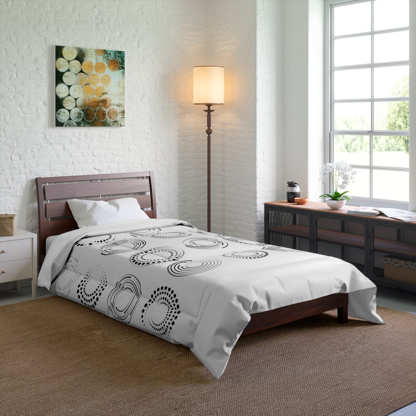 Serene Circles Comforter