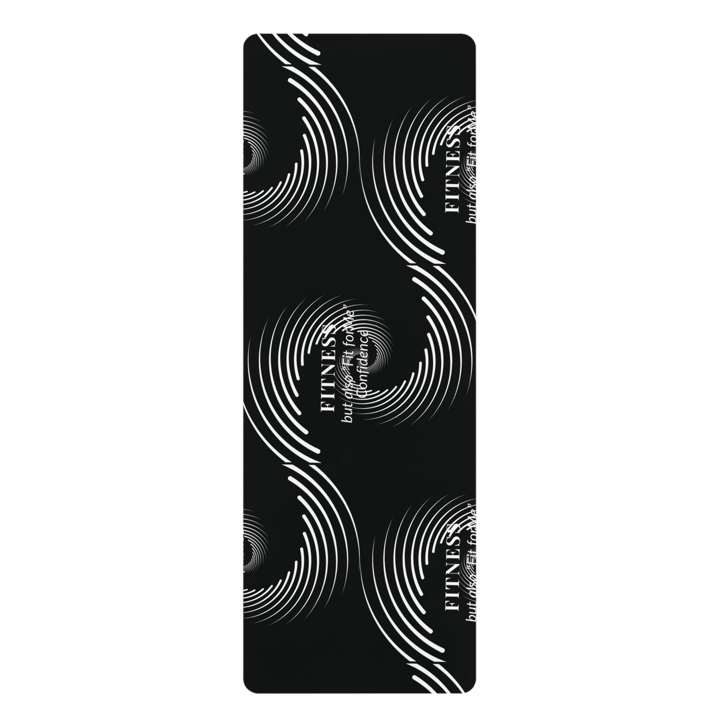 FITNESS: But also "Fit For Me" Confidence Exercise Mat Printify