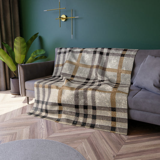 Crushed Velvet Blanket - Heritage Luxe