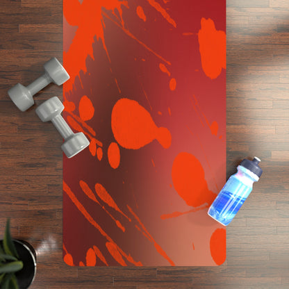 Fire Exercise Mat Printify