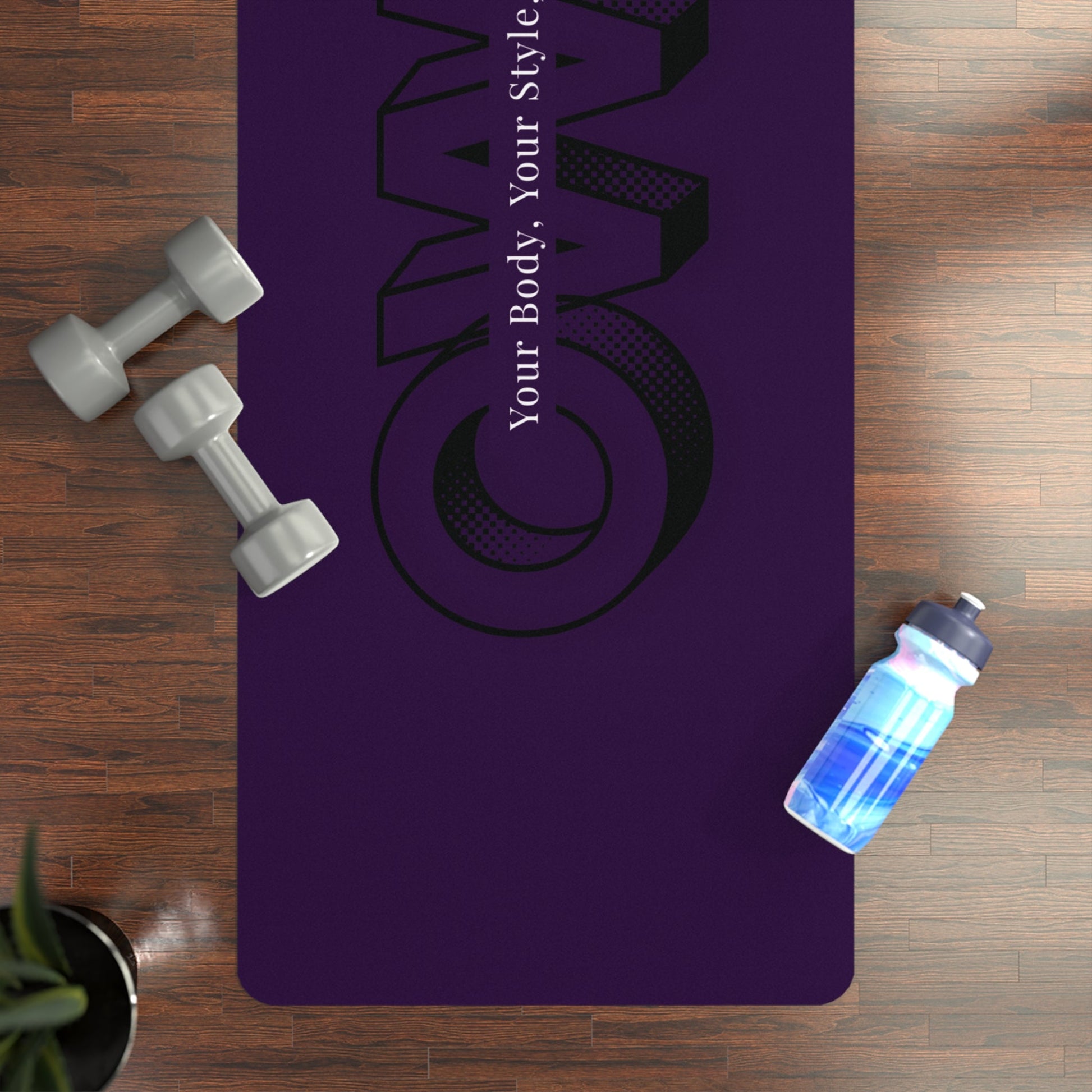 Own Your Body, Your Style, Your Journey - Exercise Mat Printify