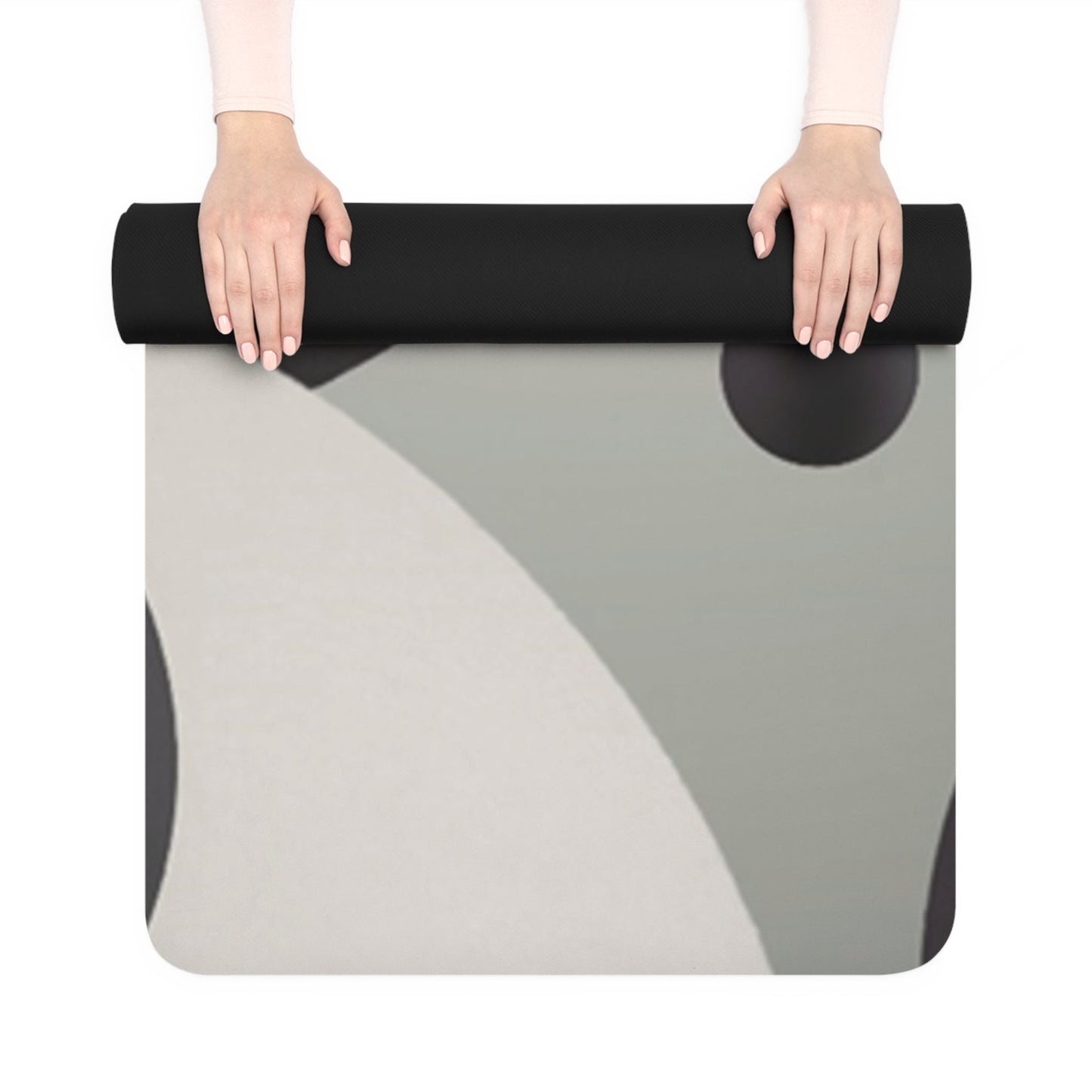 Over The Heel Exercise Mat, Eco-Friendly Non-Slip Rubber Mat Printify