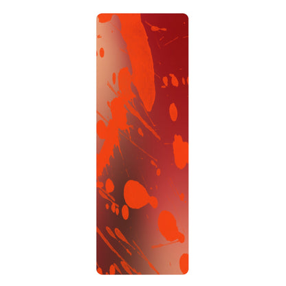 Fire Exercise Mat Printify