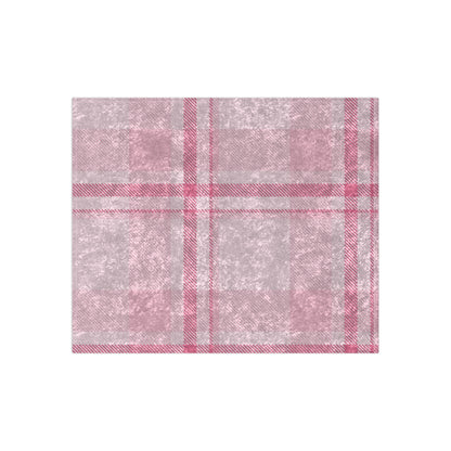 Crushed Velvet Blanket - Blush Elegance