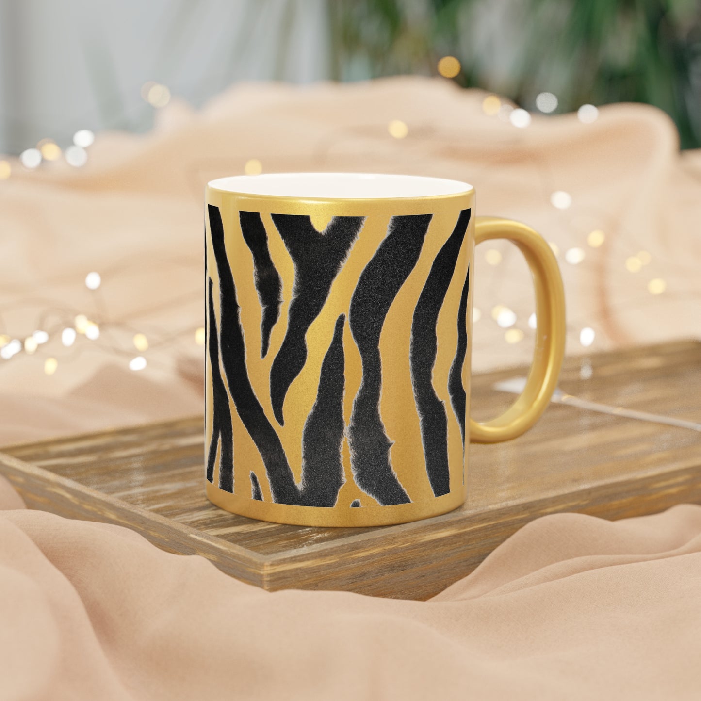 Stylish Zebra Print Metallic Mug, Animal Loving Gift, Unique Home Decor, Coffee Cup for Wildlife Enthusiasts, Perfect for Birthdays, [...]