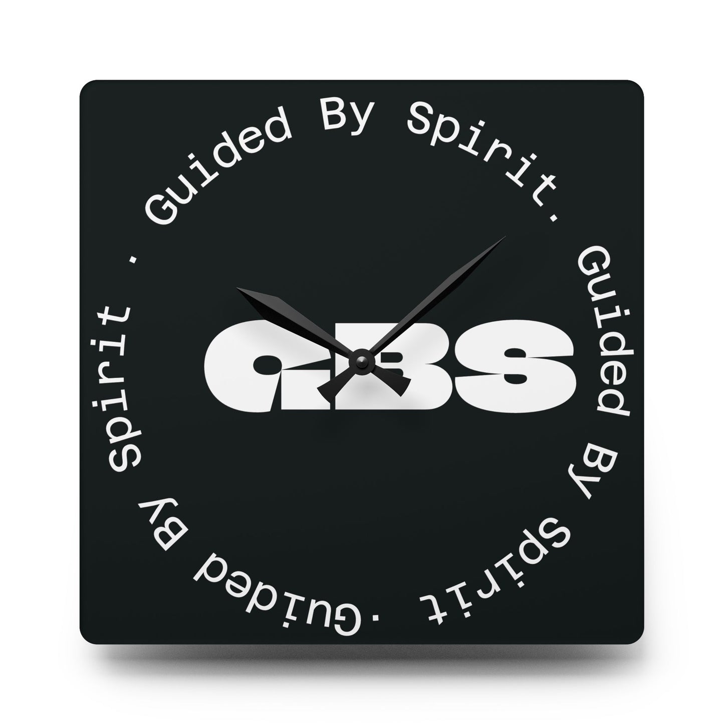 Guided By Spirit Wall Clock