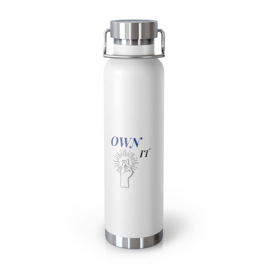 Own It Copper Vacuum Insulated Bottle