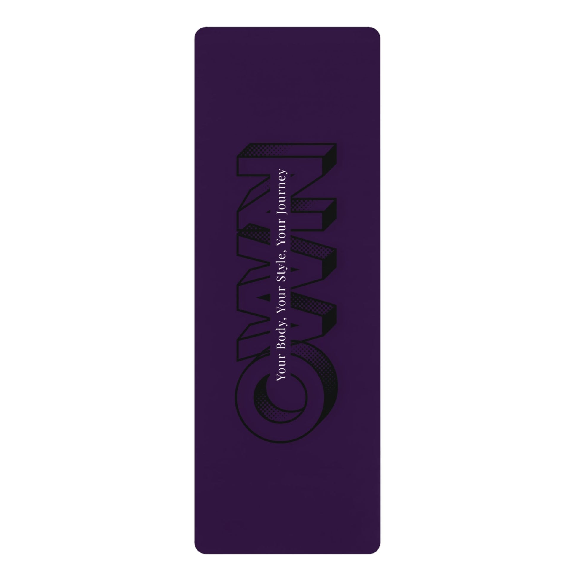 Own Your Body, Your Style, Your Journey - Exercise Mat Printify