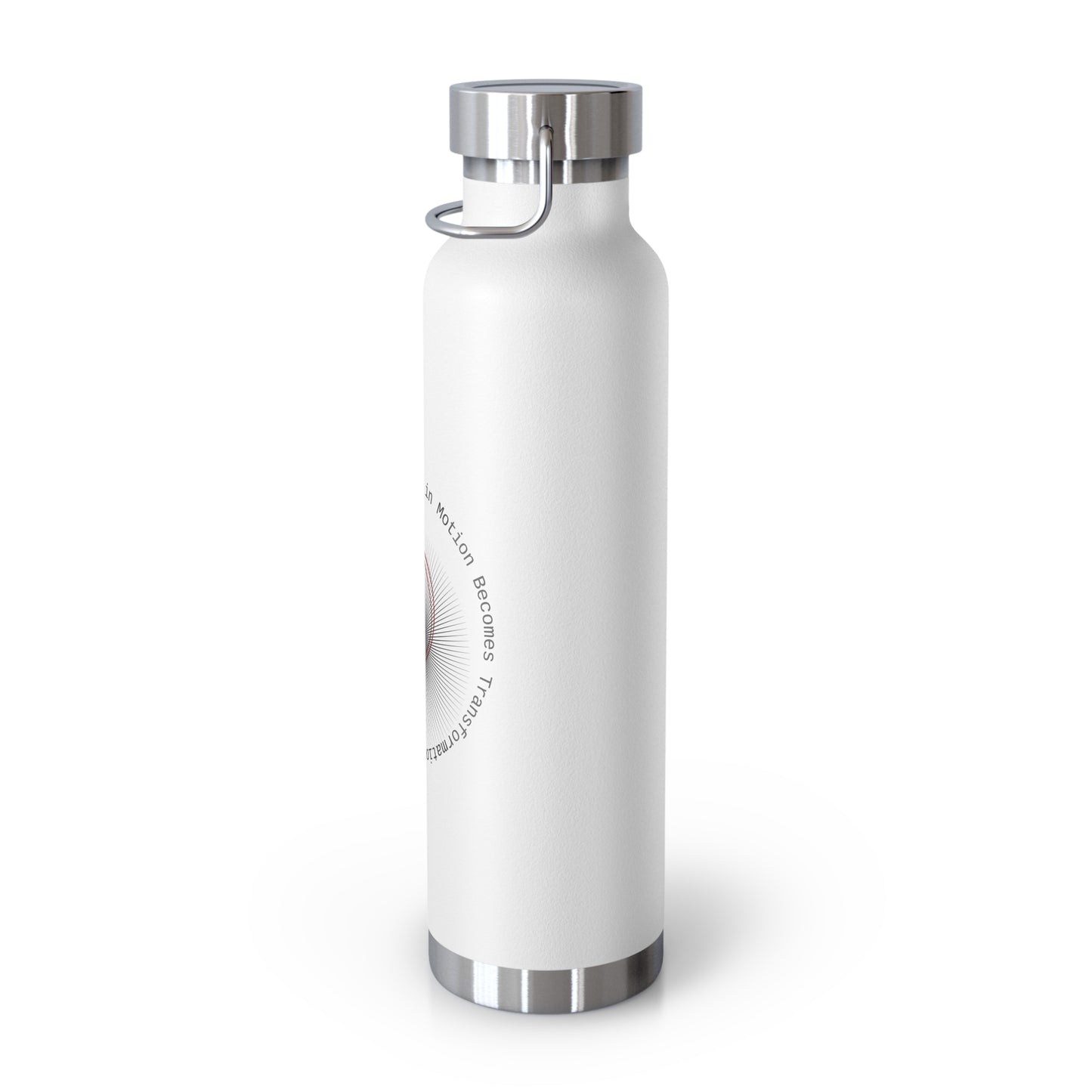 Energy in Motion Becomes Transformation Copper Vacuum Insulated Bottle