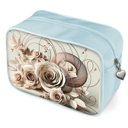 Cream Rose Wash Bags