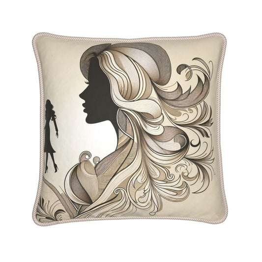 Glamour Gaze Silk Cushions