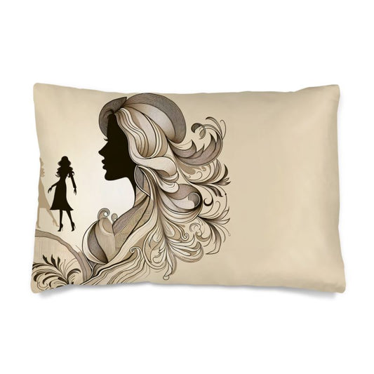 Glamour Gaze Silk Pillow case