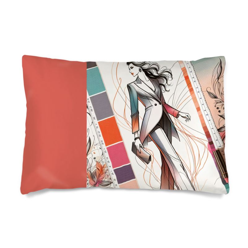 Chic Strides Silk Pillow case