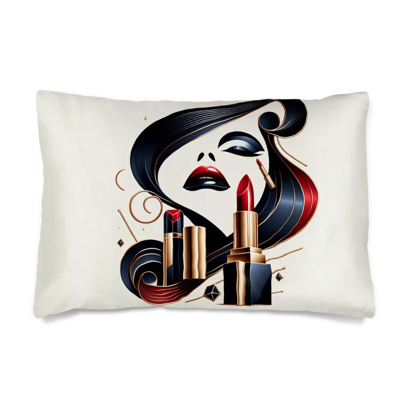 Scarlet Allure Silk Pillow Case