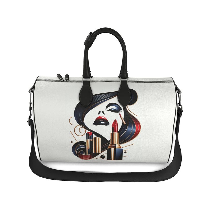 Scarlet Allure Duffle Bag