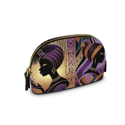 Purple Royalty Makeup Bag