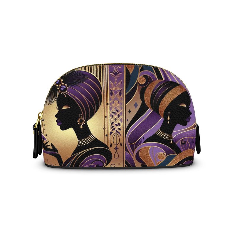 Purple Royalty Makeup Bag