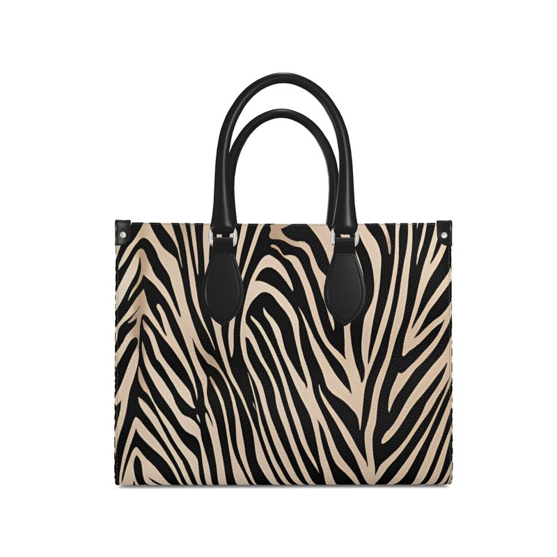 Wild Elegance Leather Shopper Bag